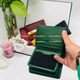 کیف پول چرم طبیعی جعبه دار مناسب هدیه زنانه و مردانه کد ۱۱۴