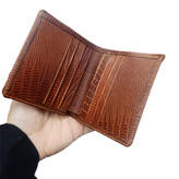 کیف پول چرم طبیعی جعبه دار مناسب هدیه زنانه و مردانه کد ۱۱۴
