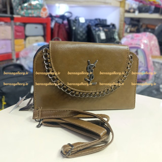 کیف دوشی YSL دور زنجیری پاسپورتی کد ۱۳۲