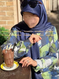 روسری مجلسی کوپرا ابریشم واکسی کد ۱۰۰۶