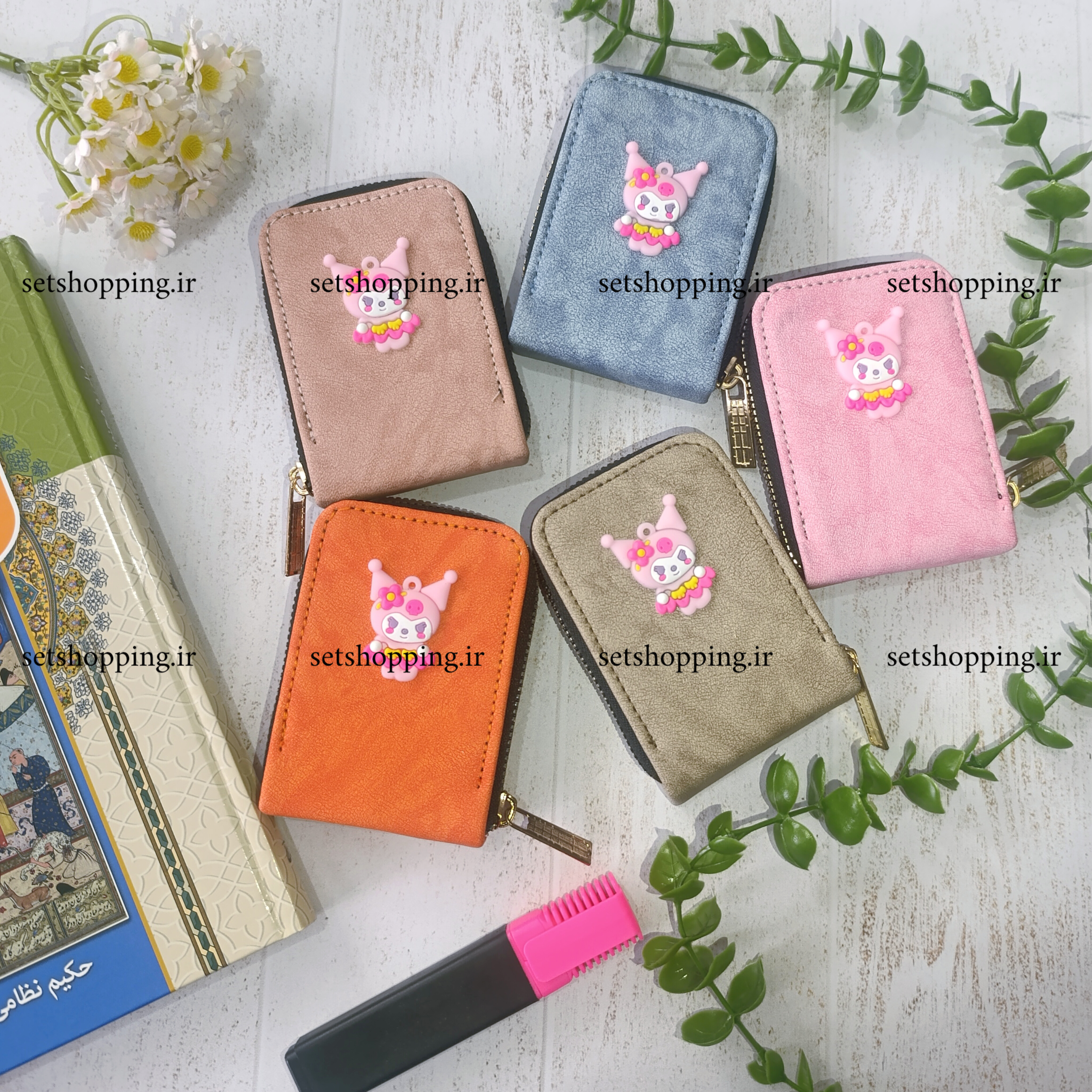 کیف جاکارتی ایستاده طرح کرومی جنس ابری کد ۱۵۱