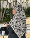 روسری نخی مدل قلب قواره ۱۳۵ کد ۱۰۱۷