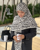 روسری نخی مدل قلب قواره ۱۳۵ کد ۱۰۱۷
