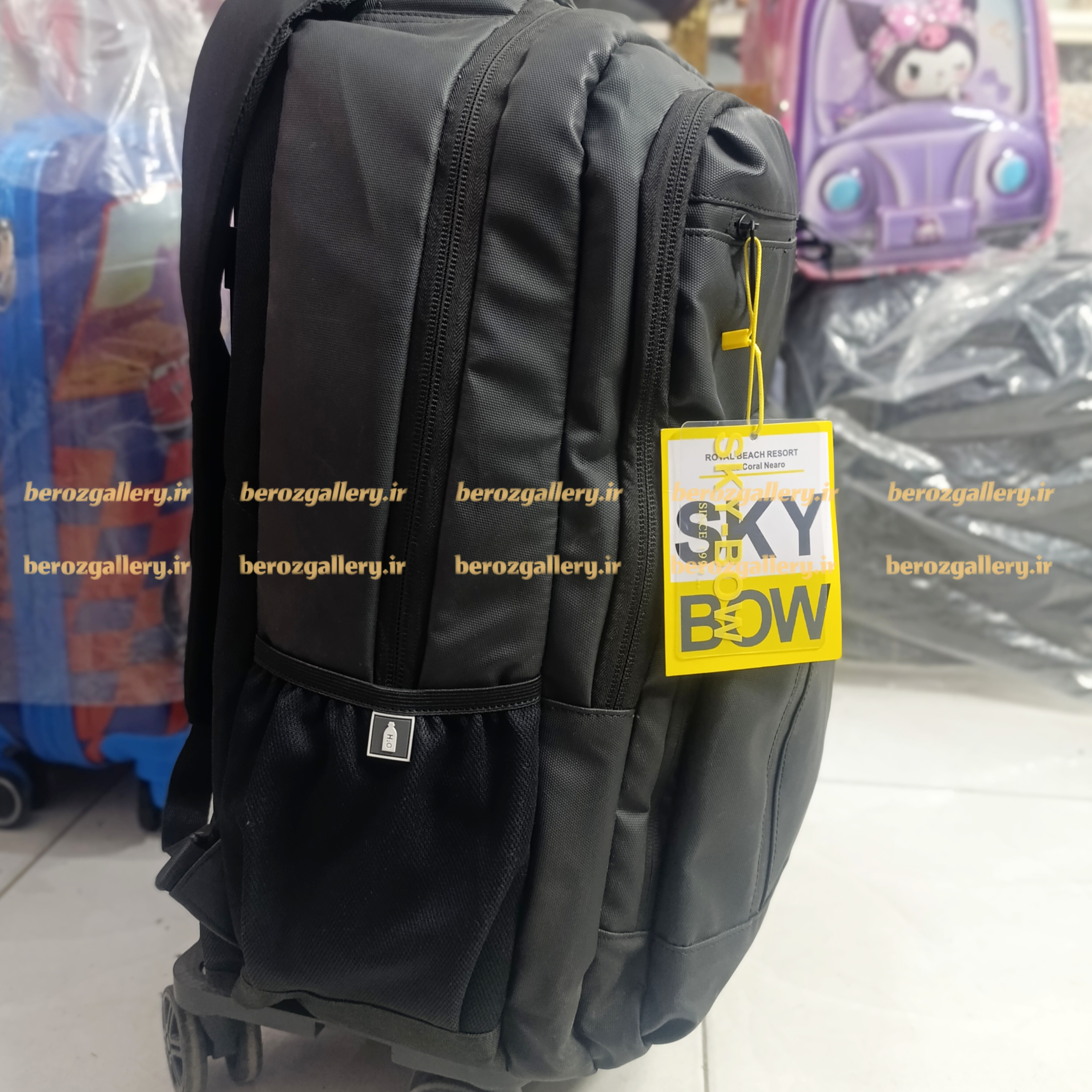 کوله پشتی حرفه ای بزرگ با ترولی جدا شونده کد k4