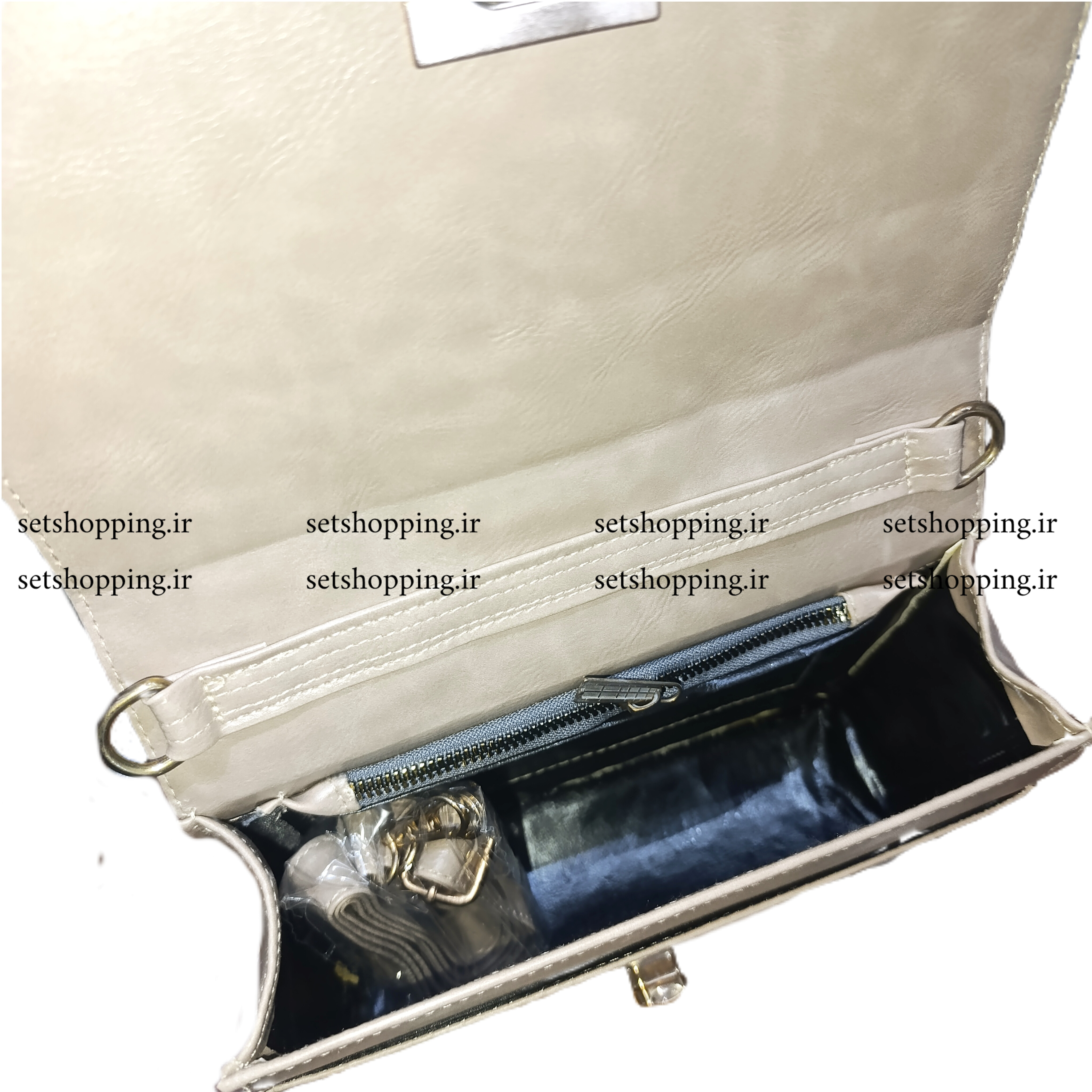 کیف زنانه قالبدار دسته دار کد ۱۸۴