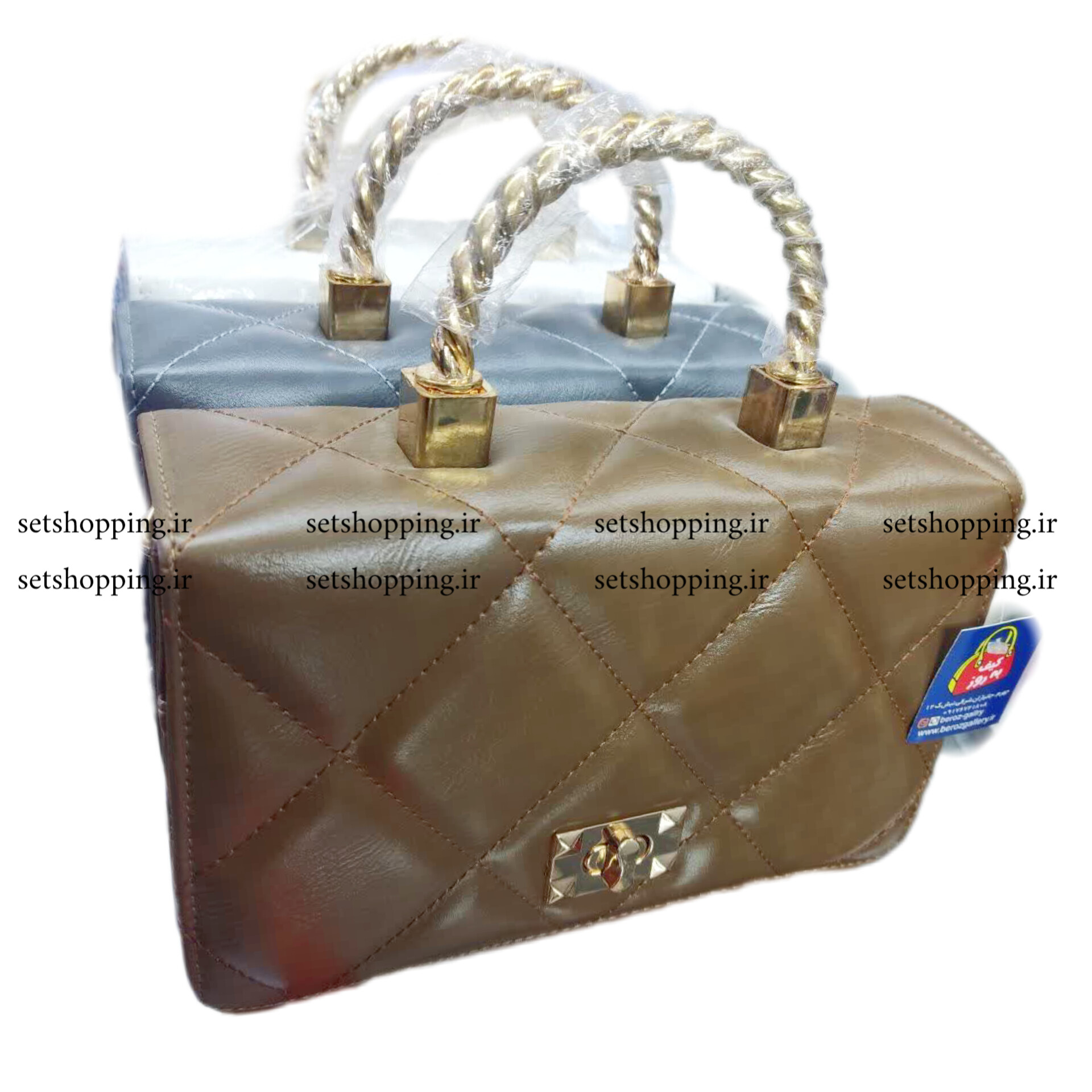 کیف زنانه قالبدار دسته دار کد ۱۸۴