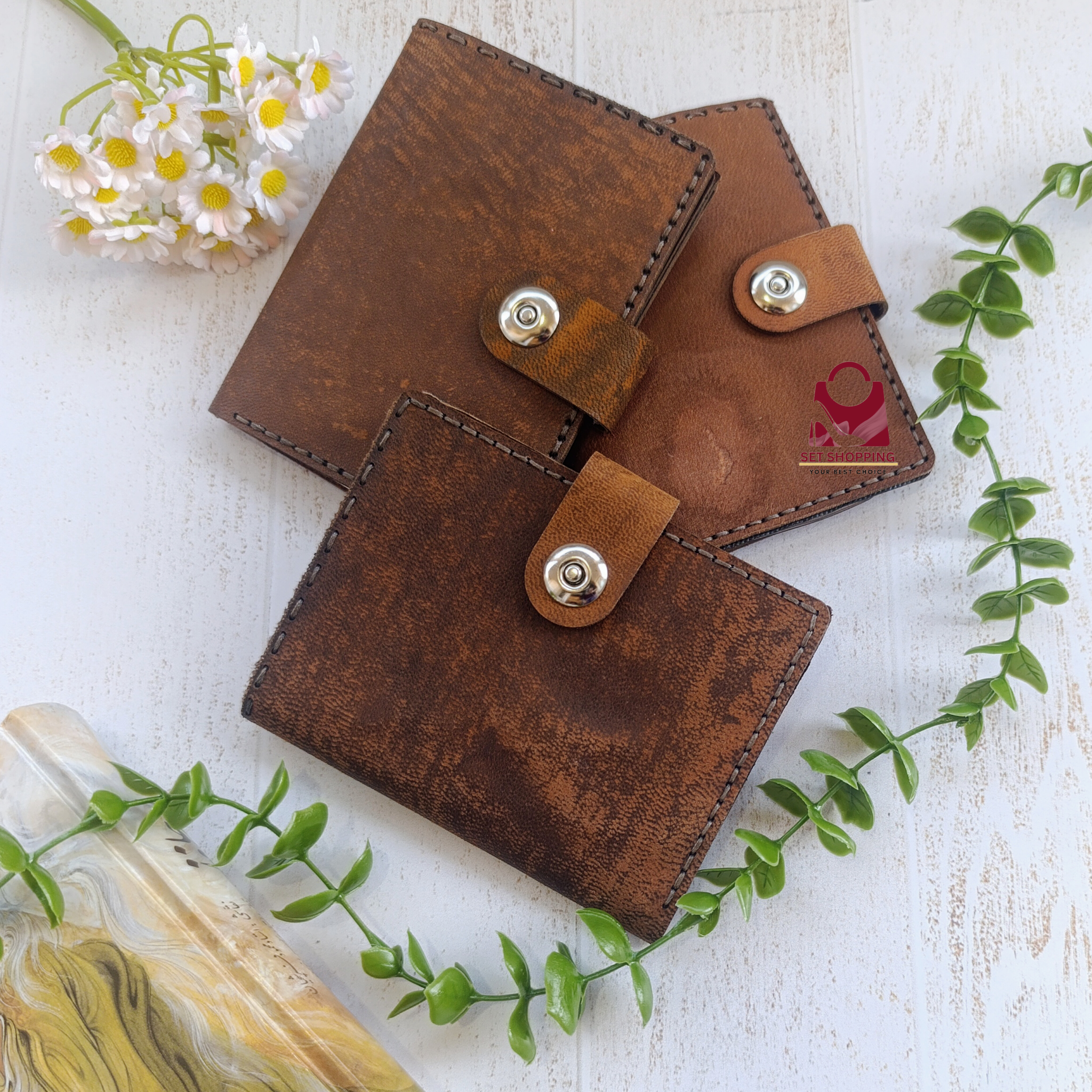 کیف مدارک مردانه چرم شتری کد ۲۵۸