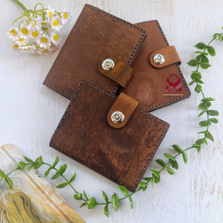 کیف مدارک مردانه چرم شتری کد ۲۵۸