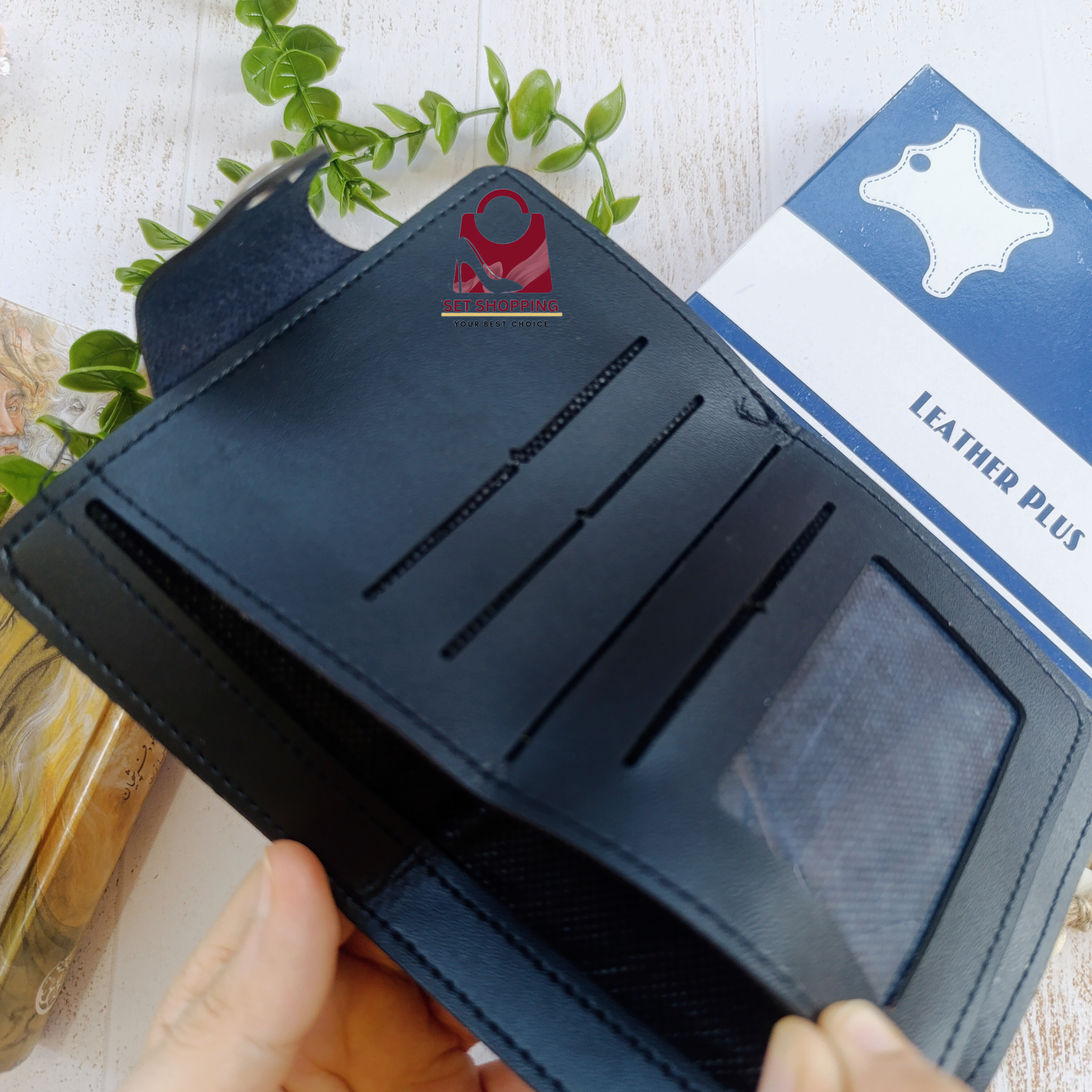 کیف پول مردانه جیبی مگنتی کد ۲۶۱