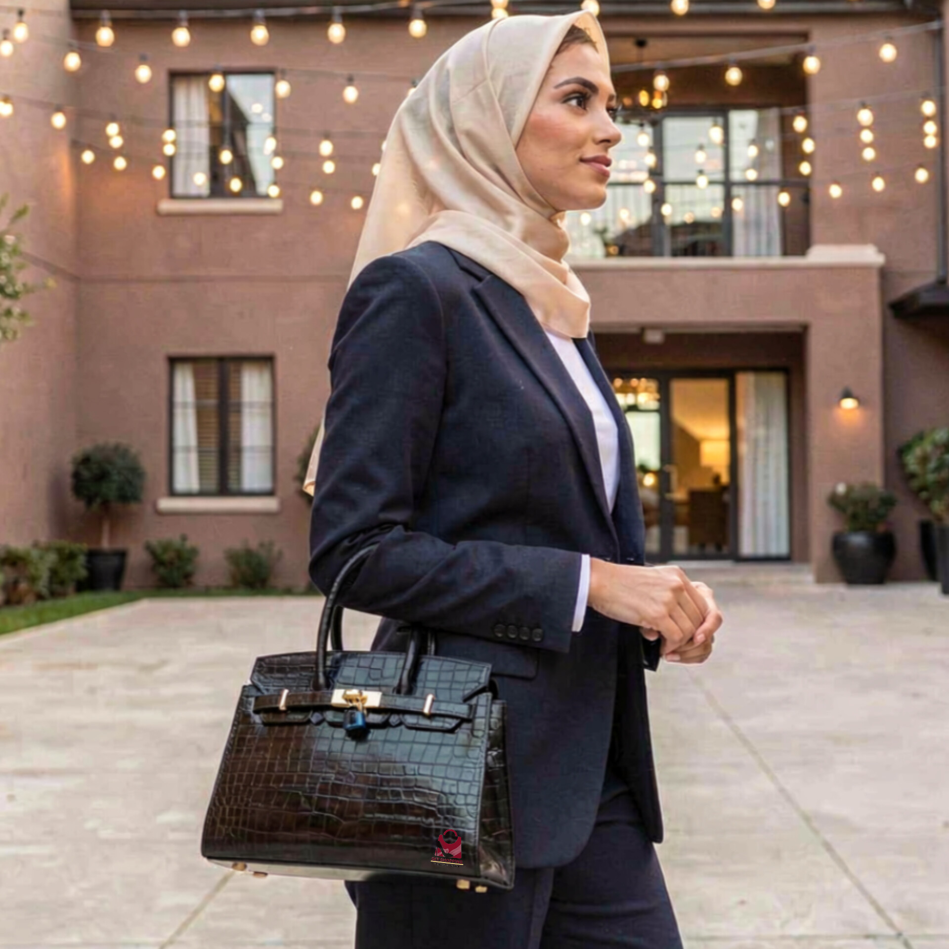 کیف مجلسی زنانه ورنی طرح سنگی کد ۲۸۱