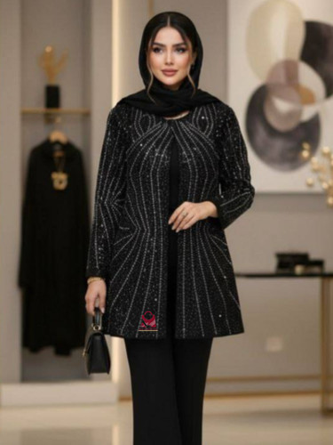 کت مجلسی مدل الماس نگین دوزی شده کد p ۹