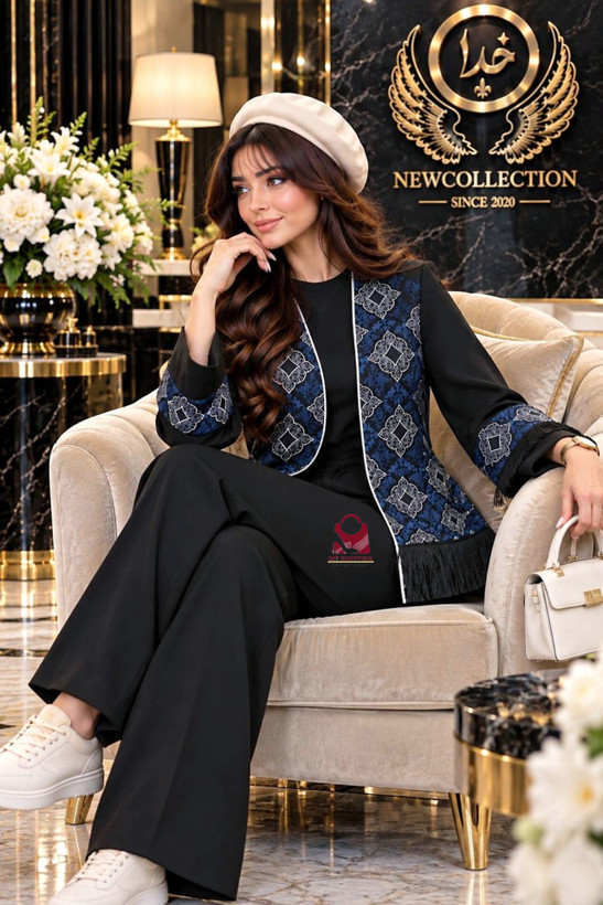 ست زنانه کت و شلوار نانسی کد P 20