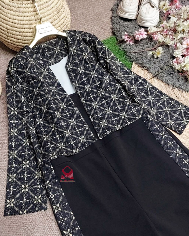 ست کت و آورال سولنی کالکشن یلدایی و مهمانی کد p 45
